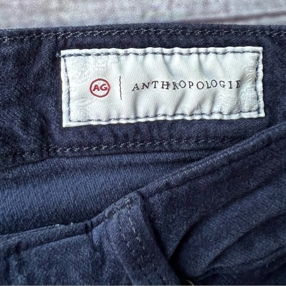 Anthropologie The Stevie Velvet High-Rise Skinny Jean Navy Size - Picture 7 of 9